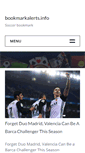 Mobile Screenshot of bookmarkalerts.info